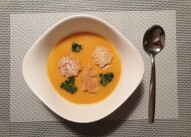 Rezept für Möhren-Kokossuppe