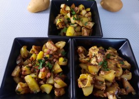 Rezept für gedämpfte Kartoffeln