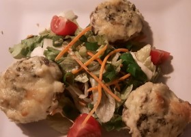 Rezept für gefüllte Champignons